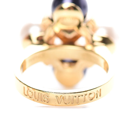 Louis Vuitton Pearl Cry Me A River Ring 6.5 4 of 7