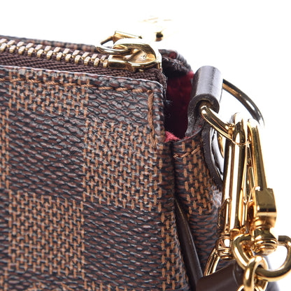 Louis Vuitton Damier Ebene Eva Clutch 13 of 15