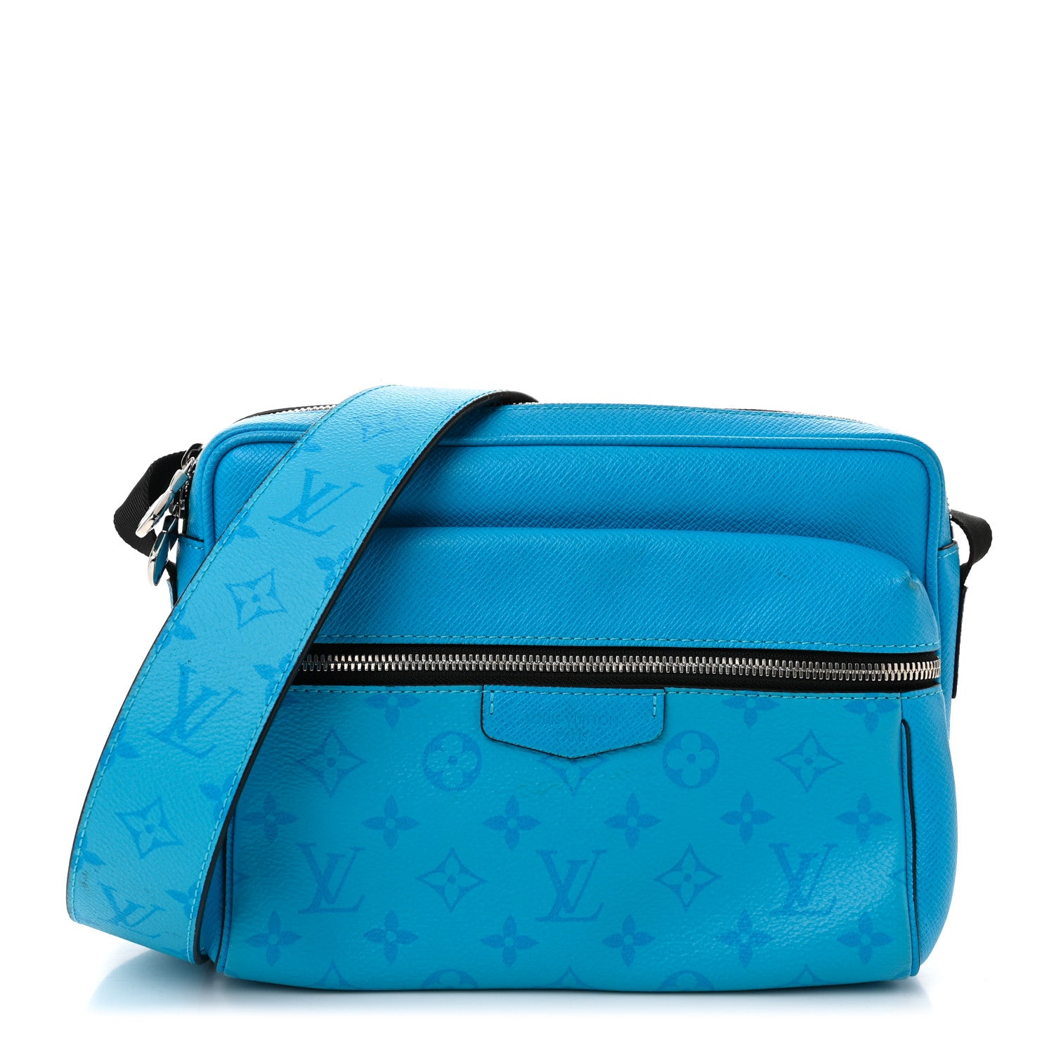 Louis Vuitton Taigarama Outdoor Messenger Blue Lagoon 1 of 10