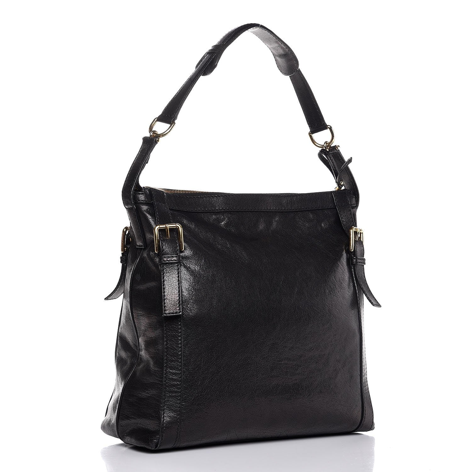 Dolce & Gabbana Washed Sheepskin Miss Easy Way Hobo Black 3 of 6