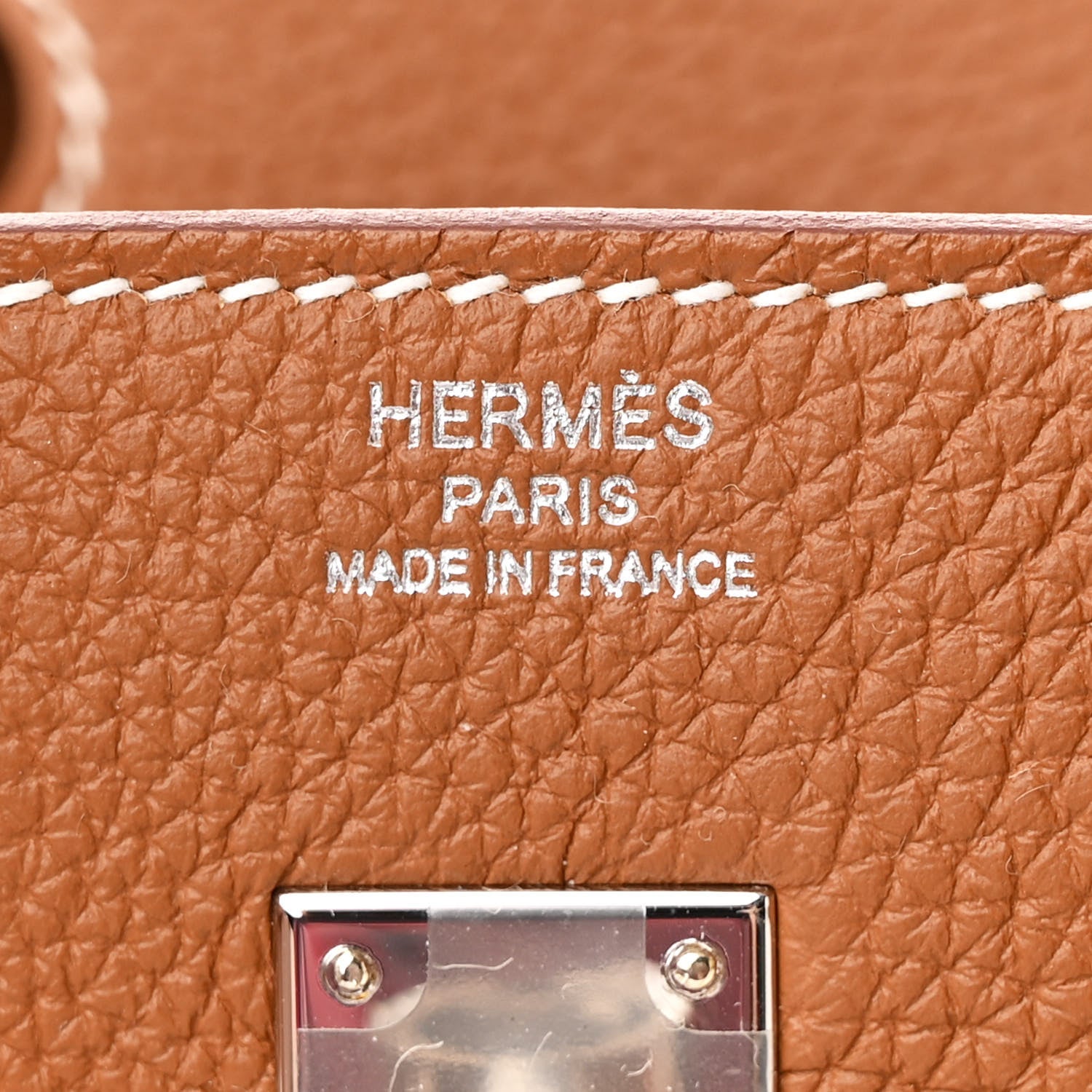 Hermes Togo Birkin 25 Gold 6 of 11