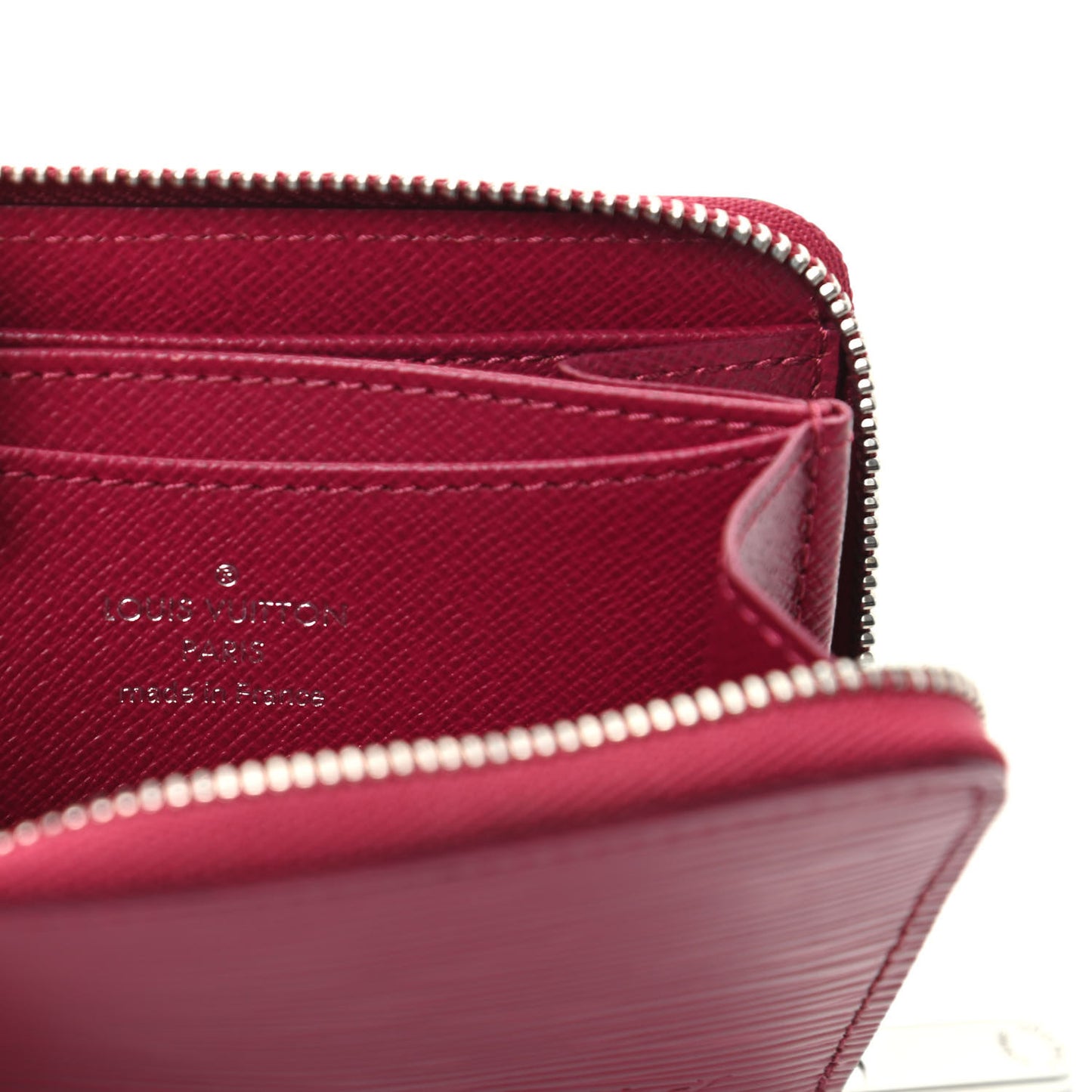 Epi Zippy Coin Purse Fuchsia