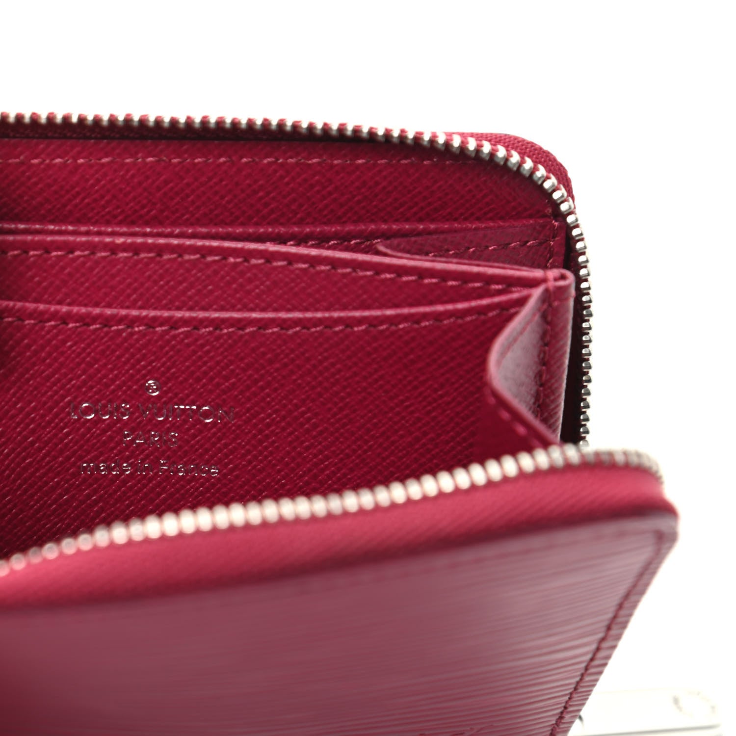 Louis Vuitton Epi Zippy Coin Purse Fuchsia 6 of 7