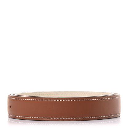 Hermes Swift Epsom 24mm Belt Strap 80 Nata Gold 2 of 6