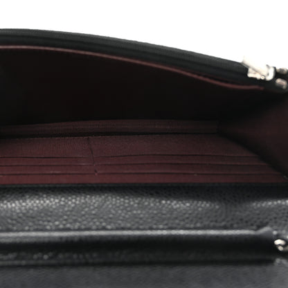 Chanel Caviar Quilted Wallet On Chain WOC Black 5 of 11