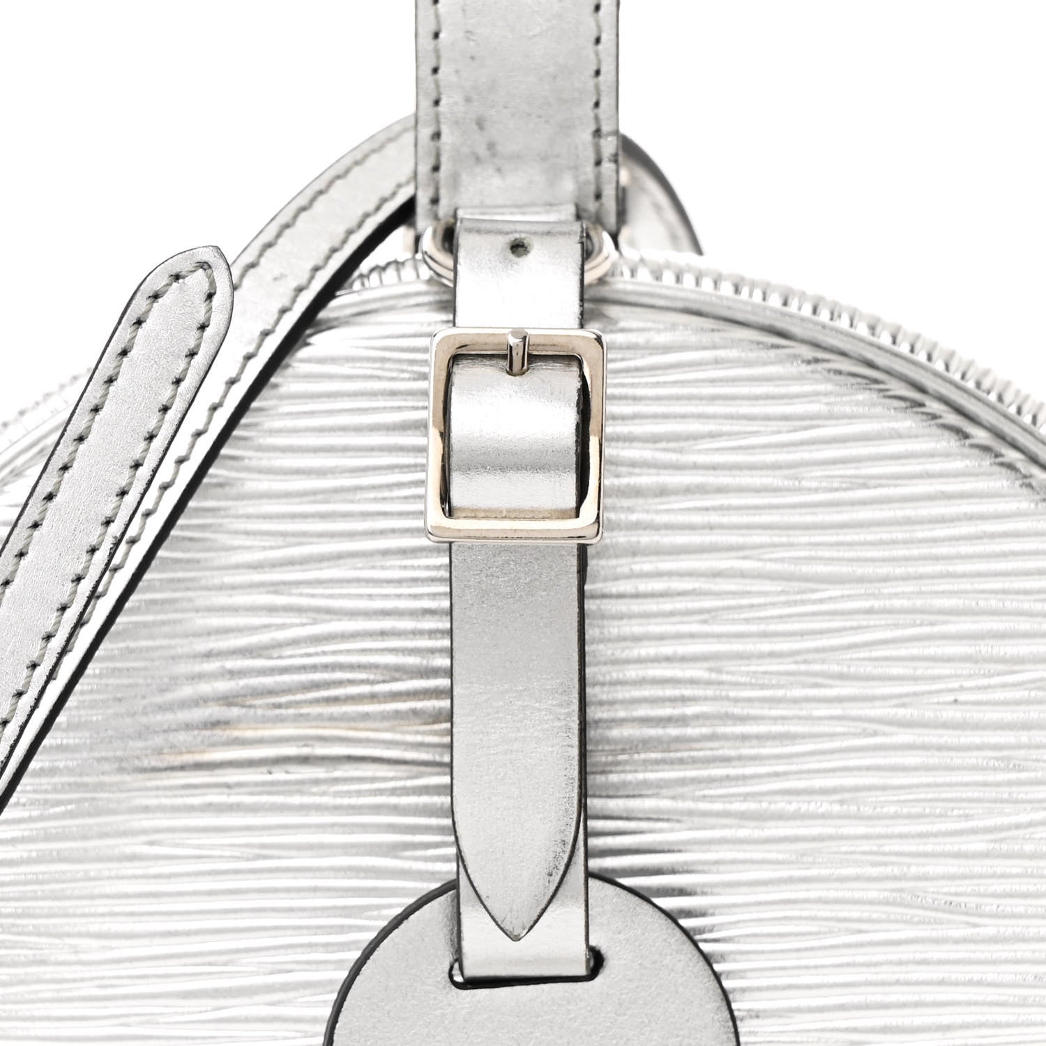 Louis Vuitton Metallic Epi Petite Boite Chapeau Silver 7 of 10