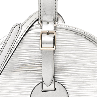 Louis Vuitton Metallic Epi Petite Boite Chapeau Silver 7 of 10