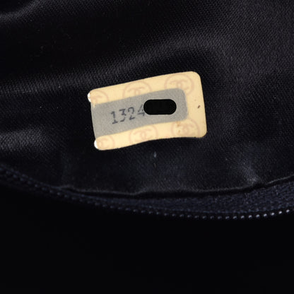 Chanel Lambskin Quilted CC Tassel Camera Case Navy 6 of 8
