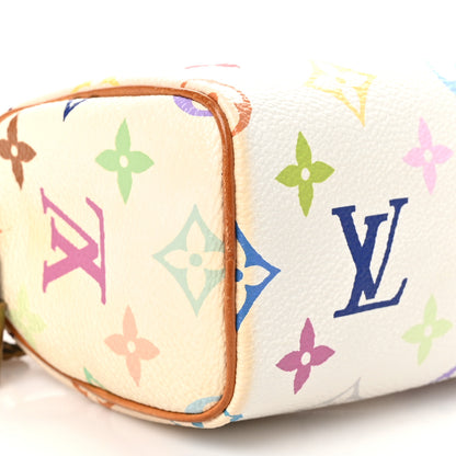 Louis Vuitton Monogram Multicolor Mini Sac HL Speedy White 8 of 9