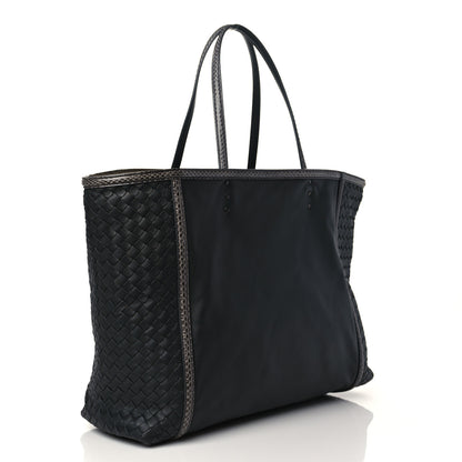Bottega Veneta Nappa Ayers Intrecciato Tote Grey 3 of 10