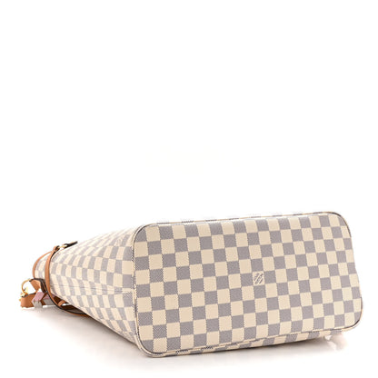 Louis Vuitton Damier Azur Braided Neverfull MM Orange 5 of 11