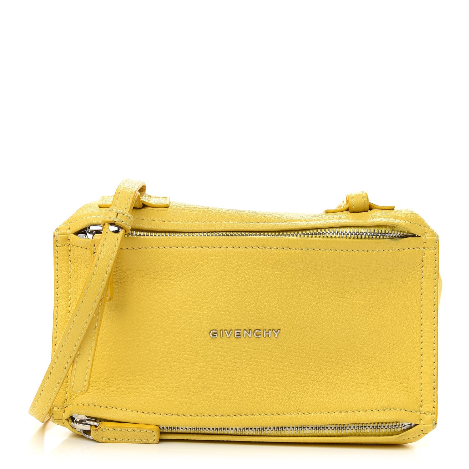 Givenchy Sugar Goatskin Mini Pandora Yellow 1 of 8