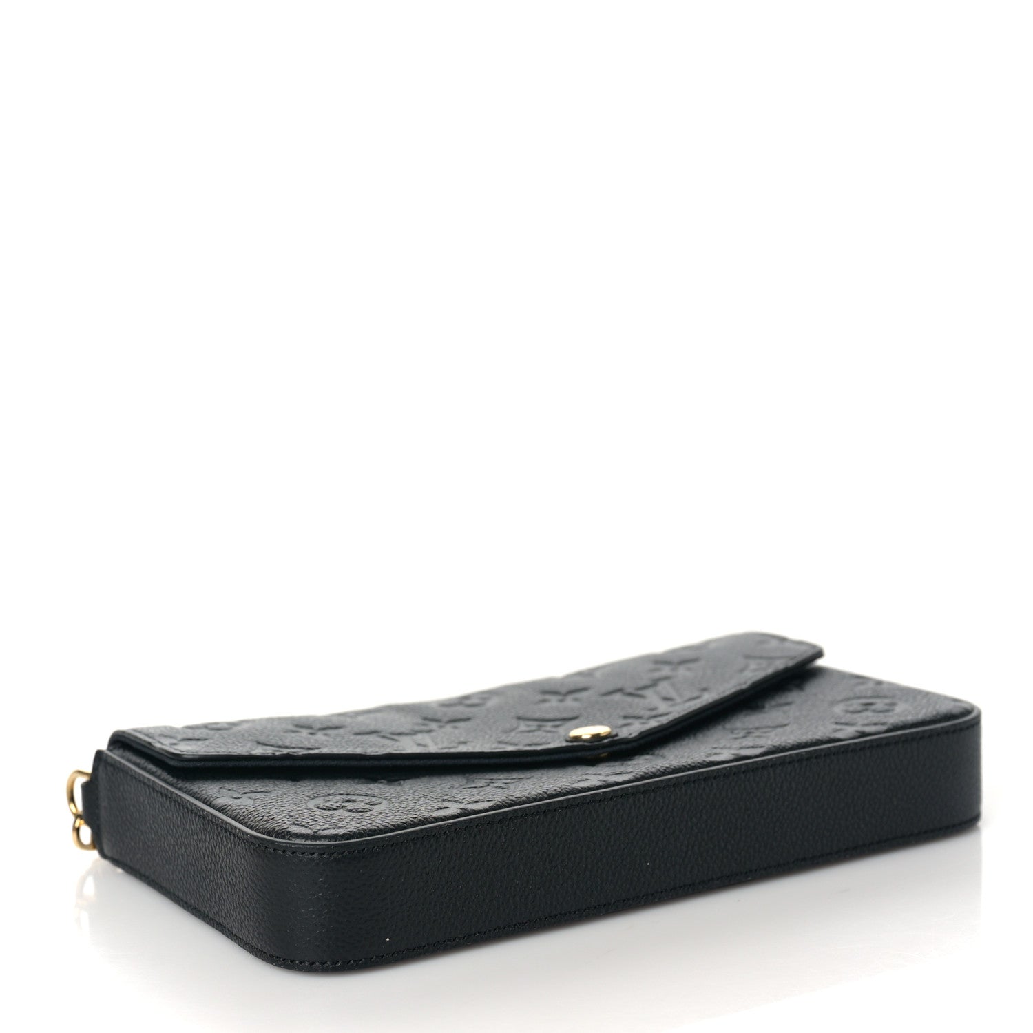 Louis Vuitton Empreinte Pochette Felicie Chain Wallet Black 5 of 11