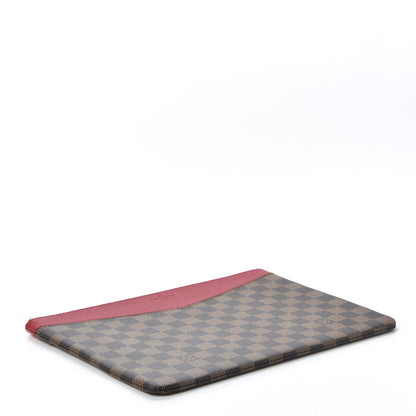 Louis Vuitton Damier Ebene Daily Pouch Coquelicot 3 of 8