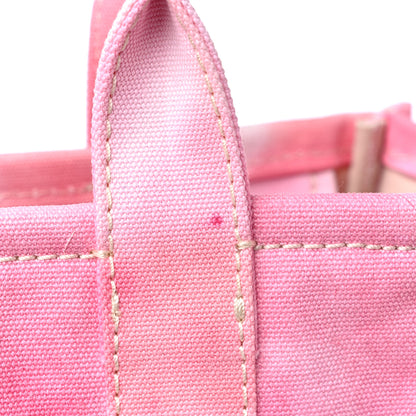 Marc Jacobs Cotton Canvas Medium The Traveler Tote Bag Tie Dye Pink 12 of 12