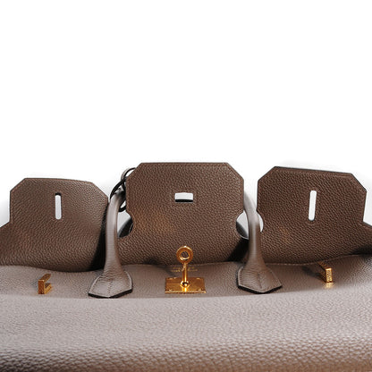 Hermes Togo Birkin 35 Taupe 26 of 27