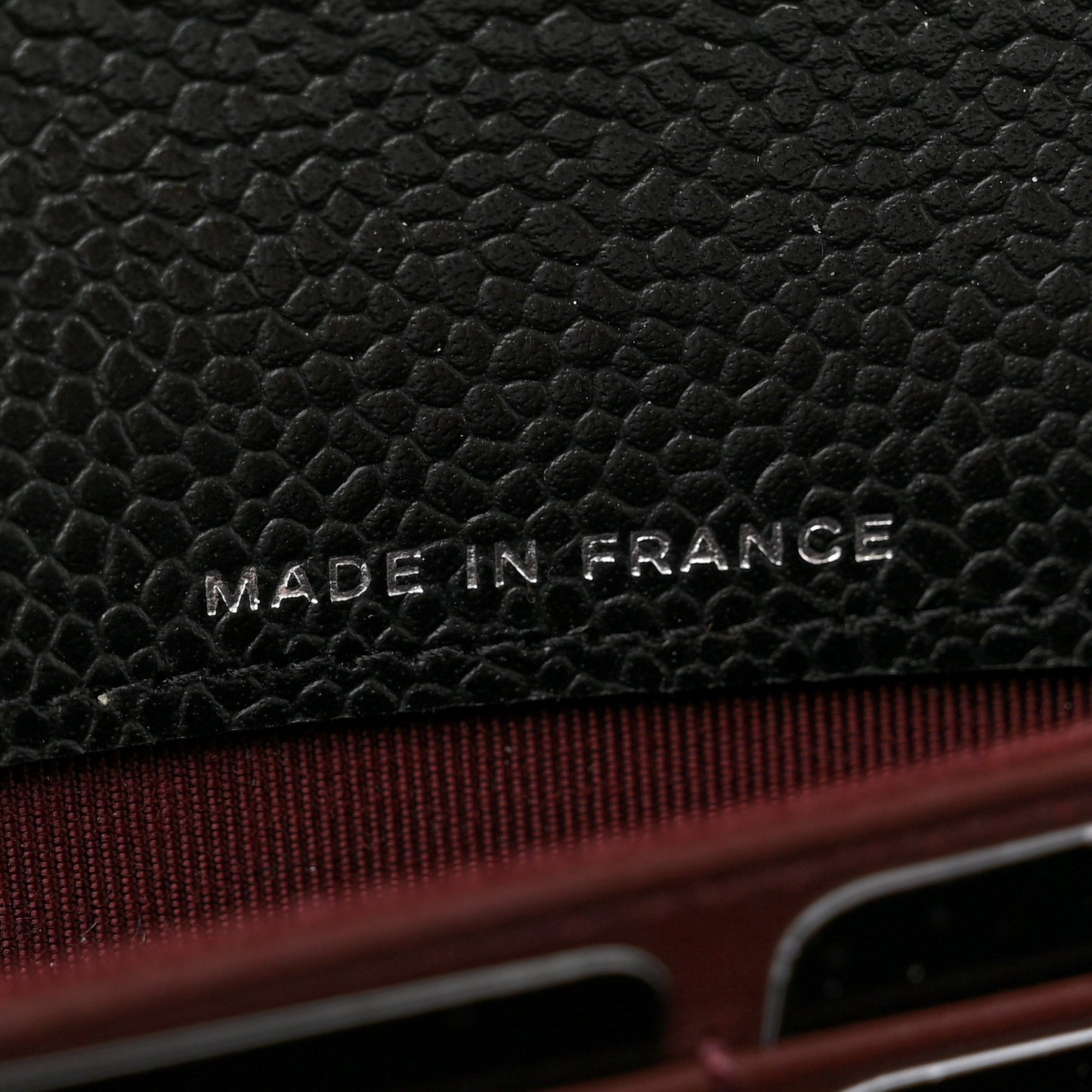 Caviar Quilted Large Gusset Flap Wallet Black