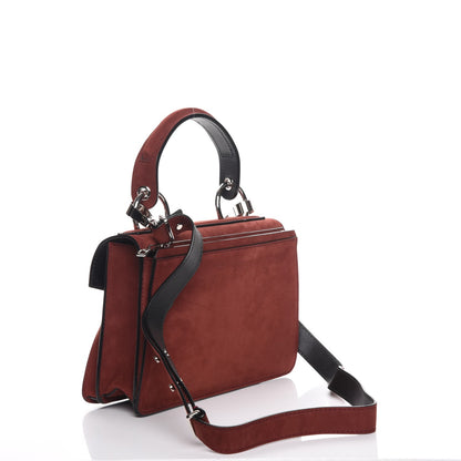 Proenza Schouler Suede Small Hava Top Handle Bag Midnight Plum 3 of 7