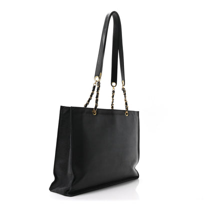 Chanel Caviar CC Tote Black 3 of 11