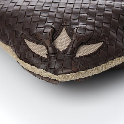 Bottega Veneta Nappa Intrecciato Flower Large Veneta Hobo Ebano 9 of 11