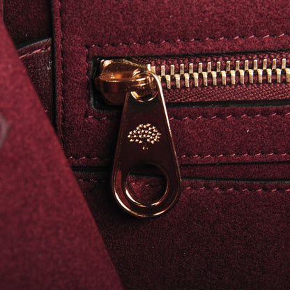 Mulberry Calfskin Studded Medium Cara Delevingne Convertible Satchel Oxblood 13 of 13