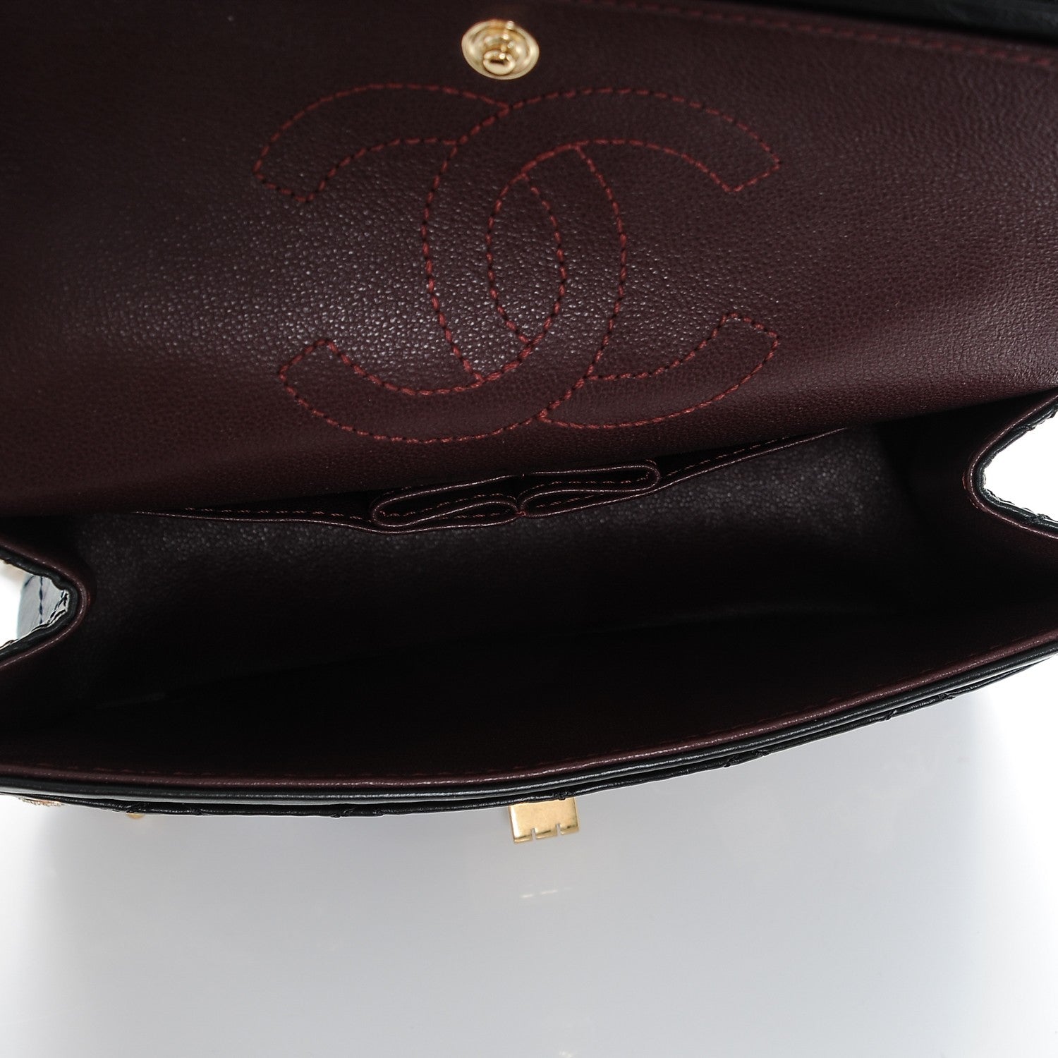 Chanel Aged Calfskin Lucky Charms 2.55 Reissue 224 Flap Black 5 of 7