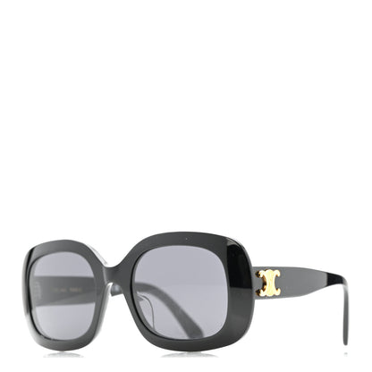 Celine Acetate Triomphe 01 Sunglasses CL40262U Black 1 of 7