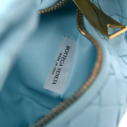 Bottega Veneta Nappa Intrecciato Mini Jodie Teal Washed 6 of 8