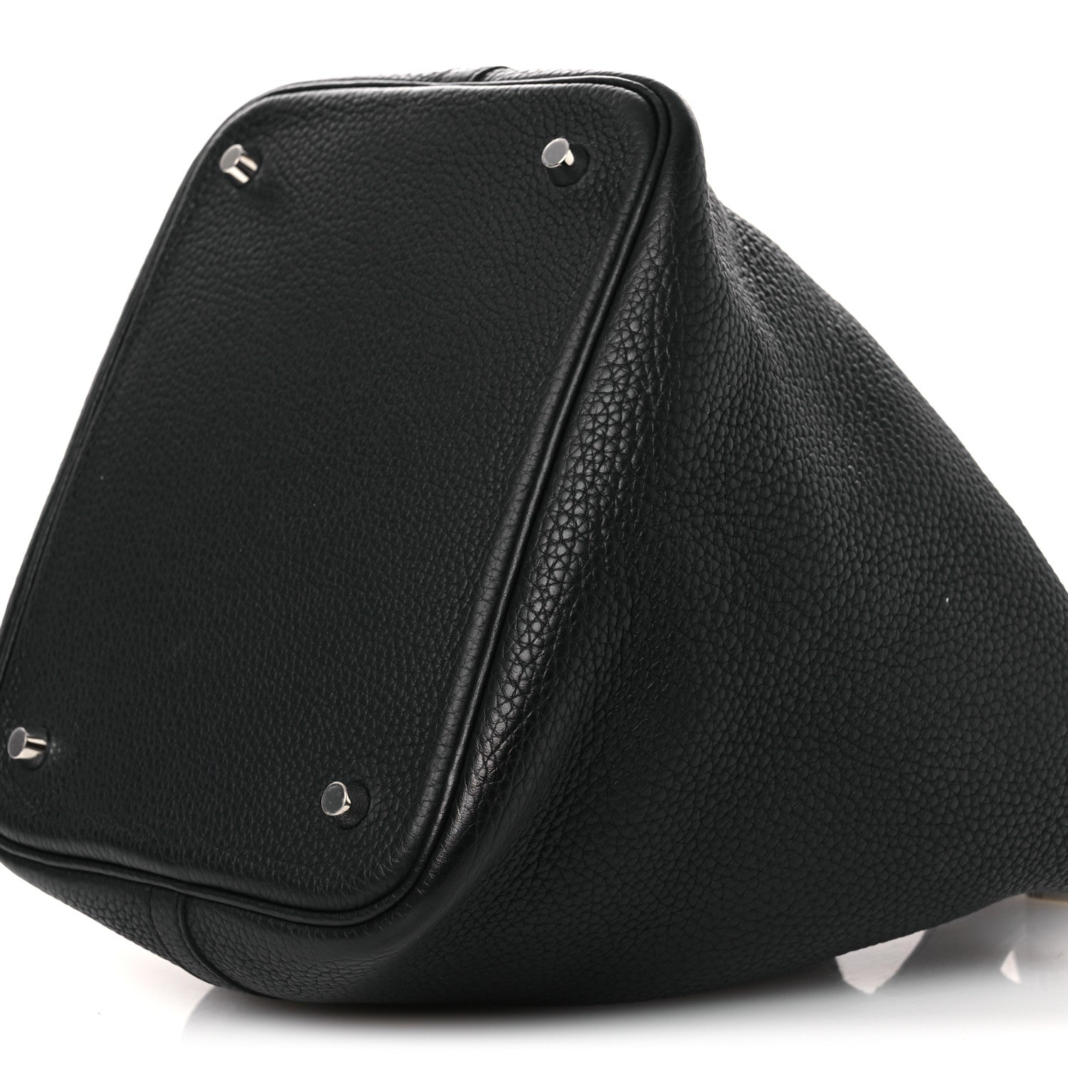 Hermes Taurillon Clemence Picotin Lock 22 MM Black 10 of 12