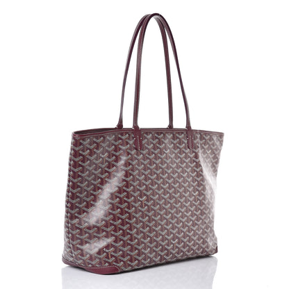 Goyard Goyardine Artois MM Burgundy 3 of 9