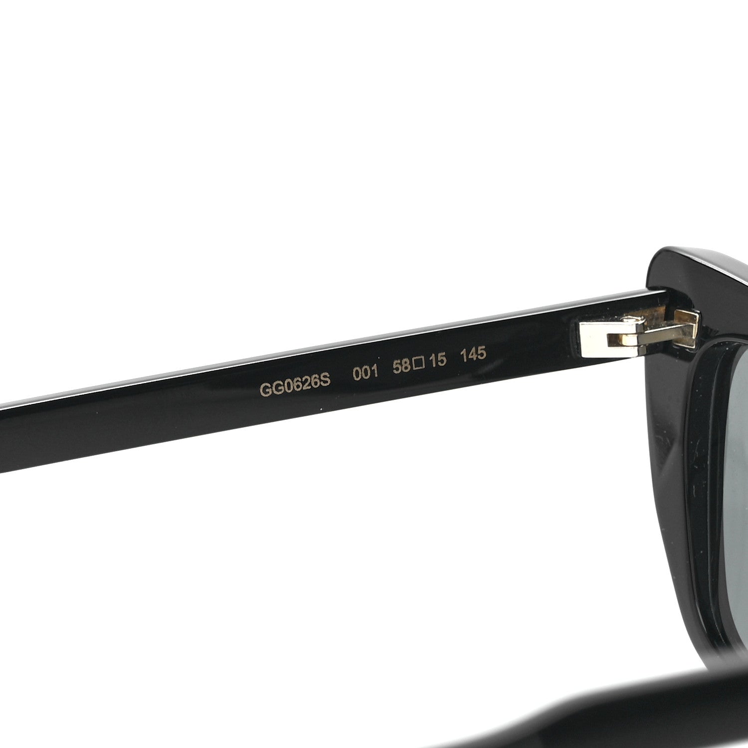 Gucci Acetate Cat Eye Sunglasses GG0626S Black 5 of 8
