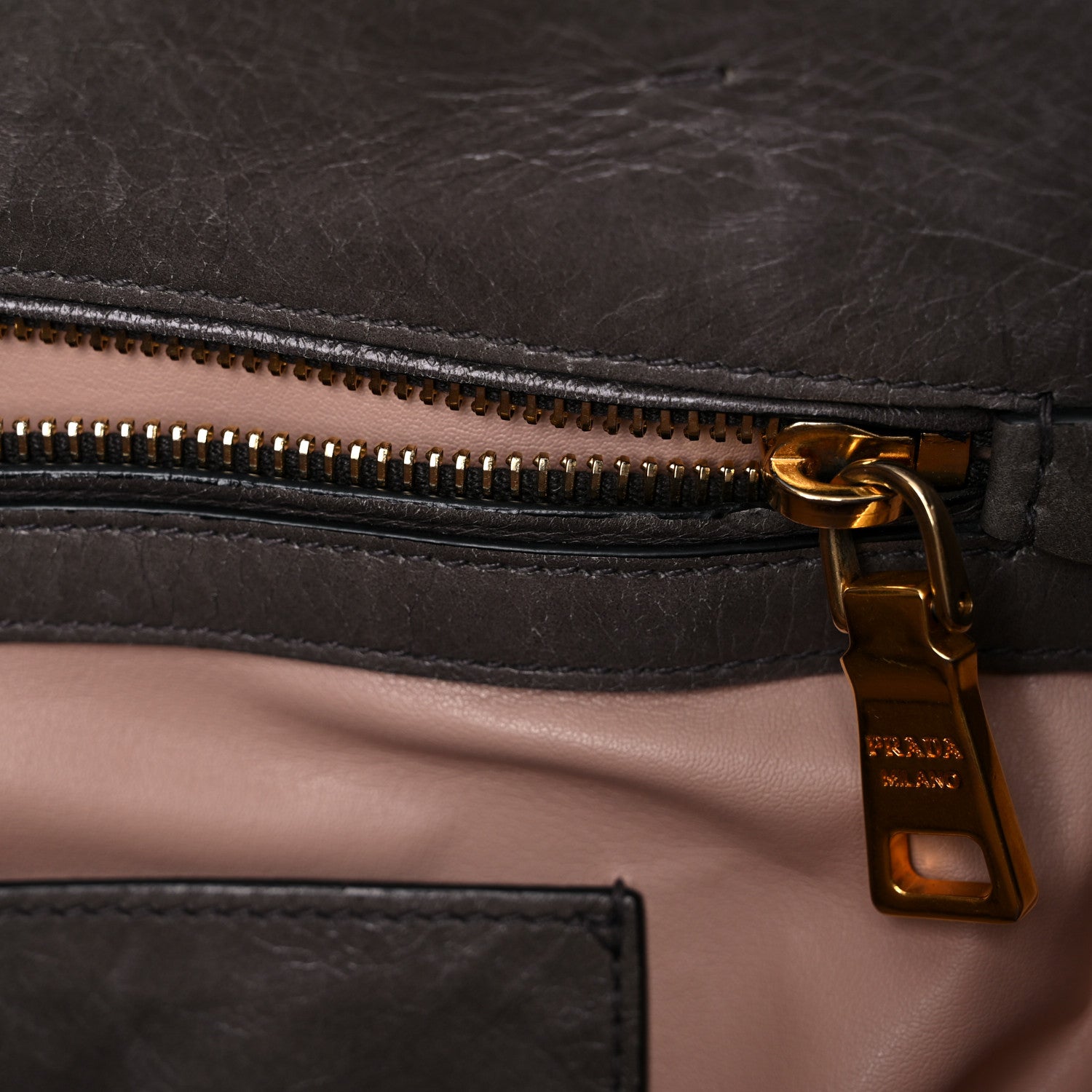 Prada Glace Calf Front Pocket Tote Astrale 17 of 33