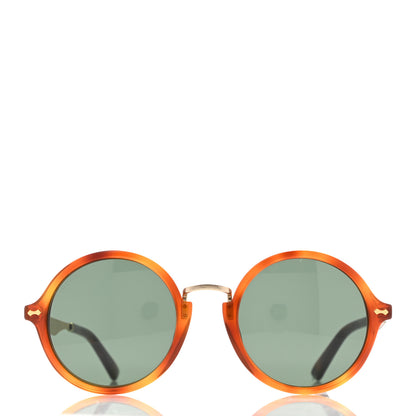 Gucci Acetate Round Frame Sunglasses GG1156/S Havana 2 of 9