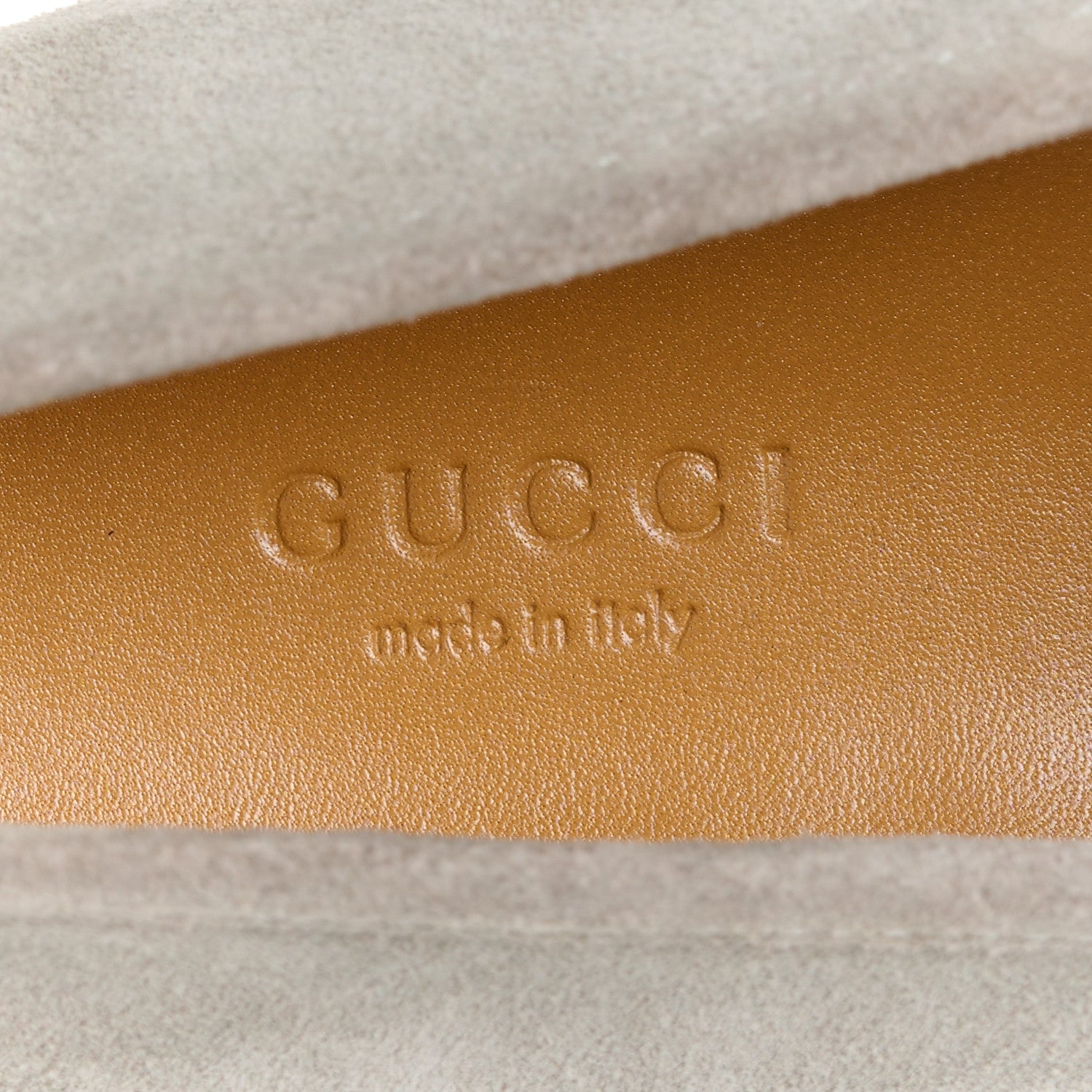 Gucci Suede Horsebit Womens Jordaan Loafers 37 New Fango 7 of 11