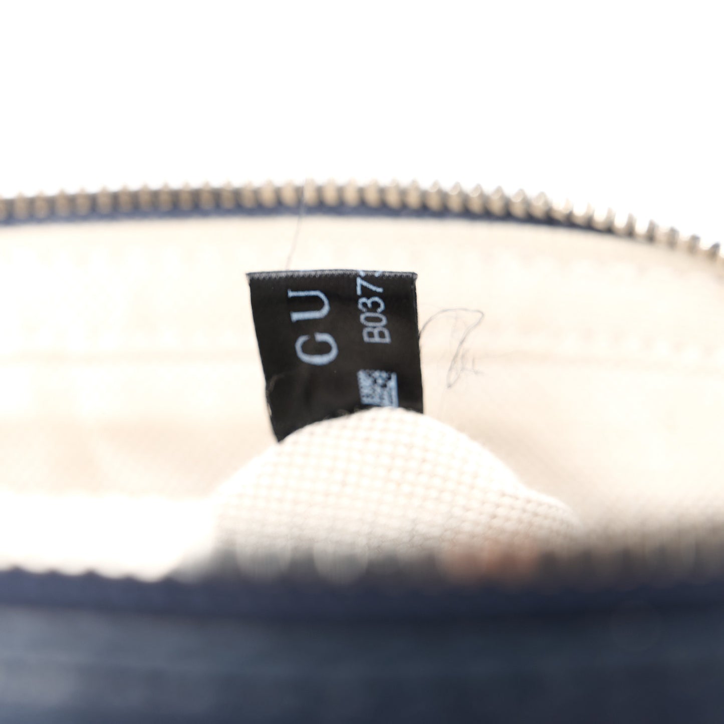 GG Supreme Monogram Textured Dollar Calfskin Web Small Ophidia Messenger Bag Beige Blue