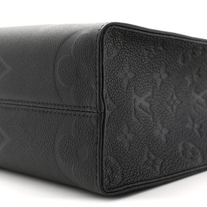 Louis Vuitton Empreinte Monogram Giant Onthego PM Black 8 of 9