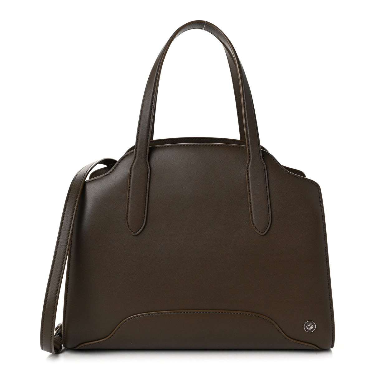 Loro Piana Smooth Calfskin Medium Sesia Taupe 1 of 9