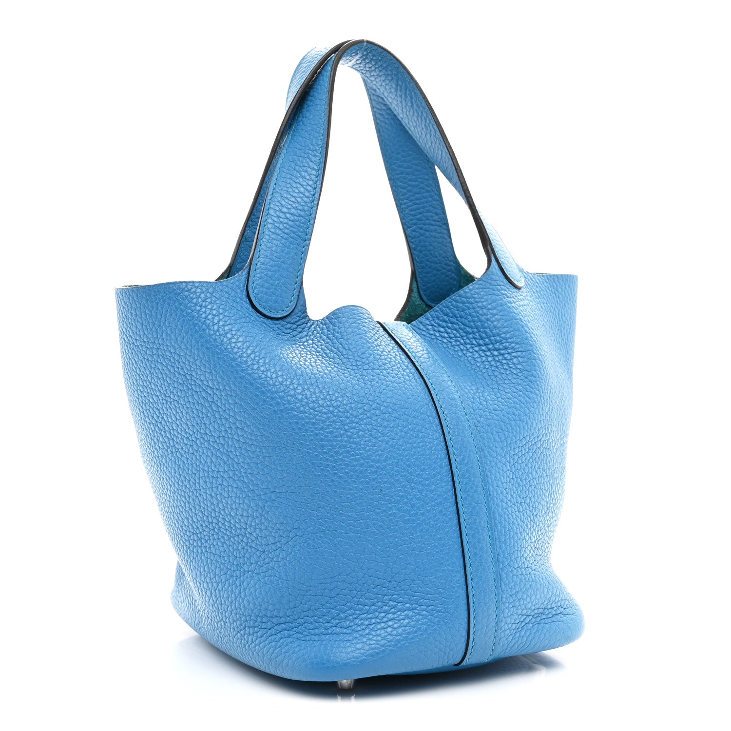 Hermes Taurillon Clemence Picotin Lock 18 PM Bleu Zanzibar 1868488