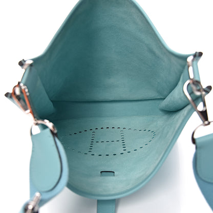 Hermes Epsom Evelyne III GM Bleu Atoll 5 of 12