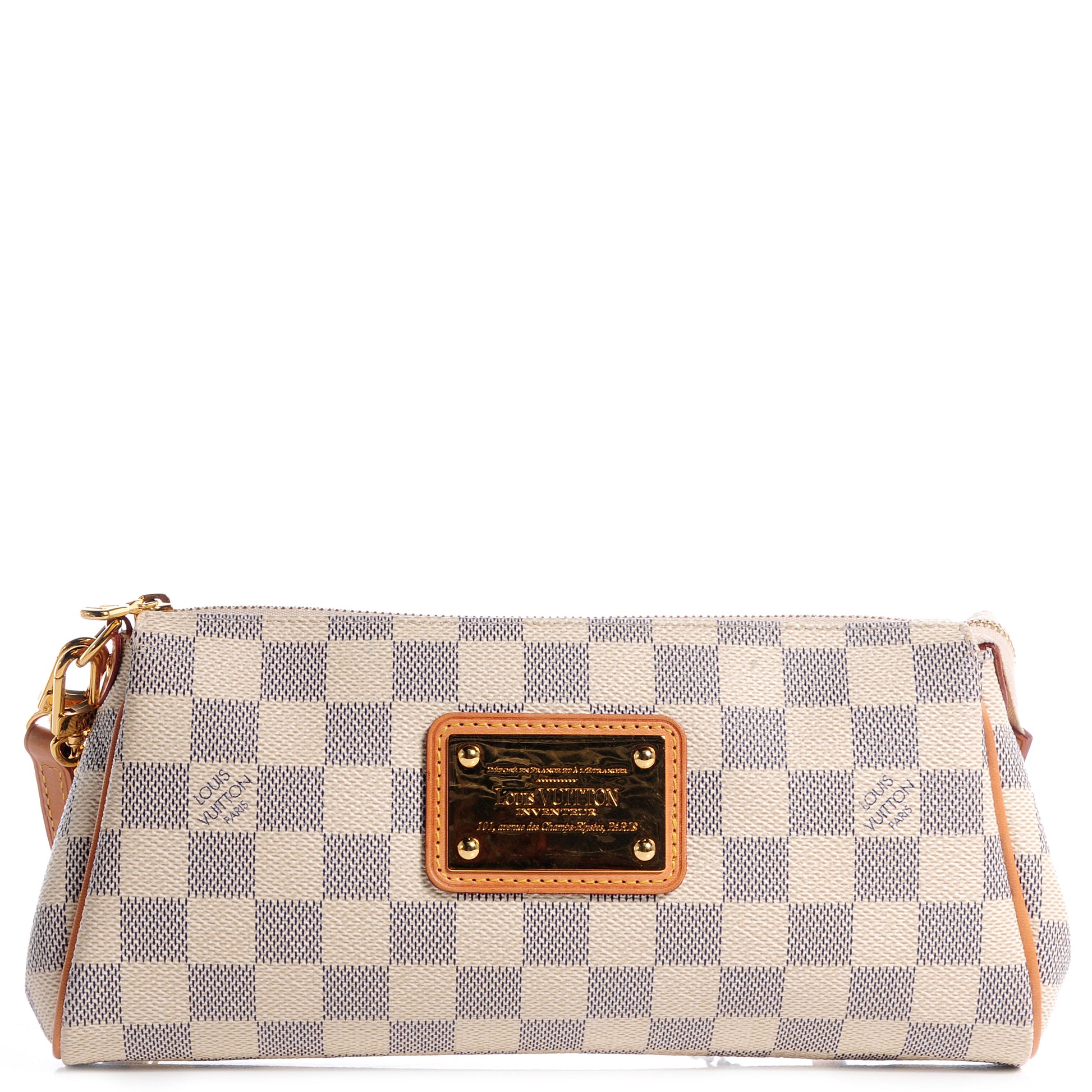 Louis Vuitton Damier Azur Eva Clutch 1 of 7