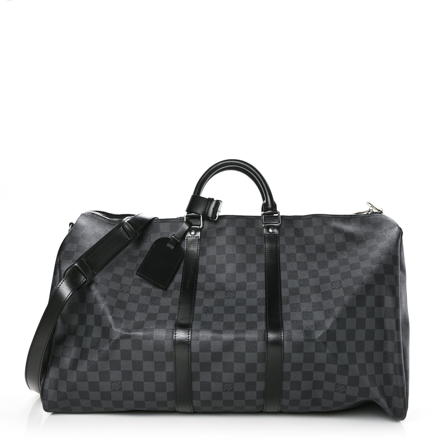 Louis Vuitton Damier Graphite Keepall Bandouliere 55 1 of 9