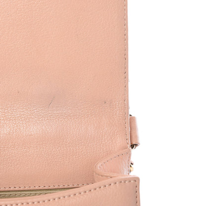 Chanel Goatskin Quilted Small Rita Top Handle Flap Pink 14 of 14