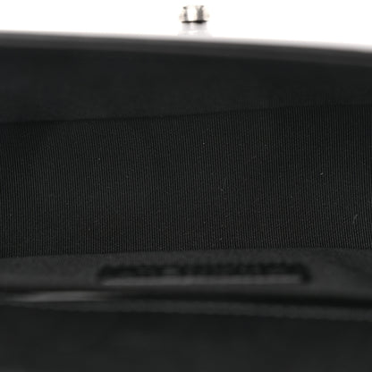 Chanel Lambskin Quilted Small Boy Flap Black White 5 of 13