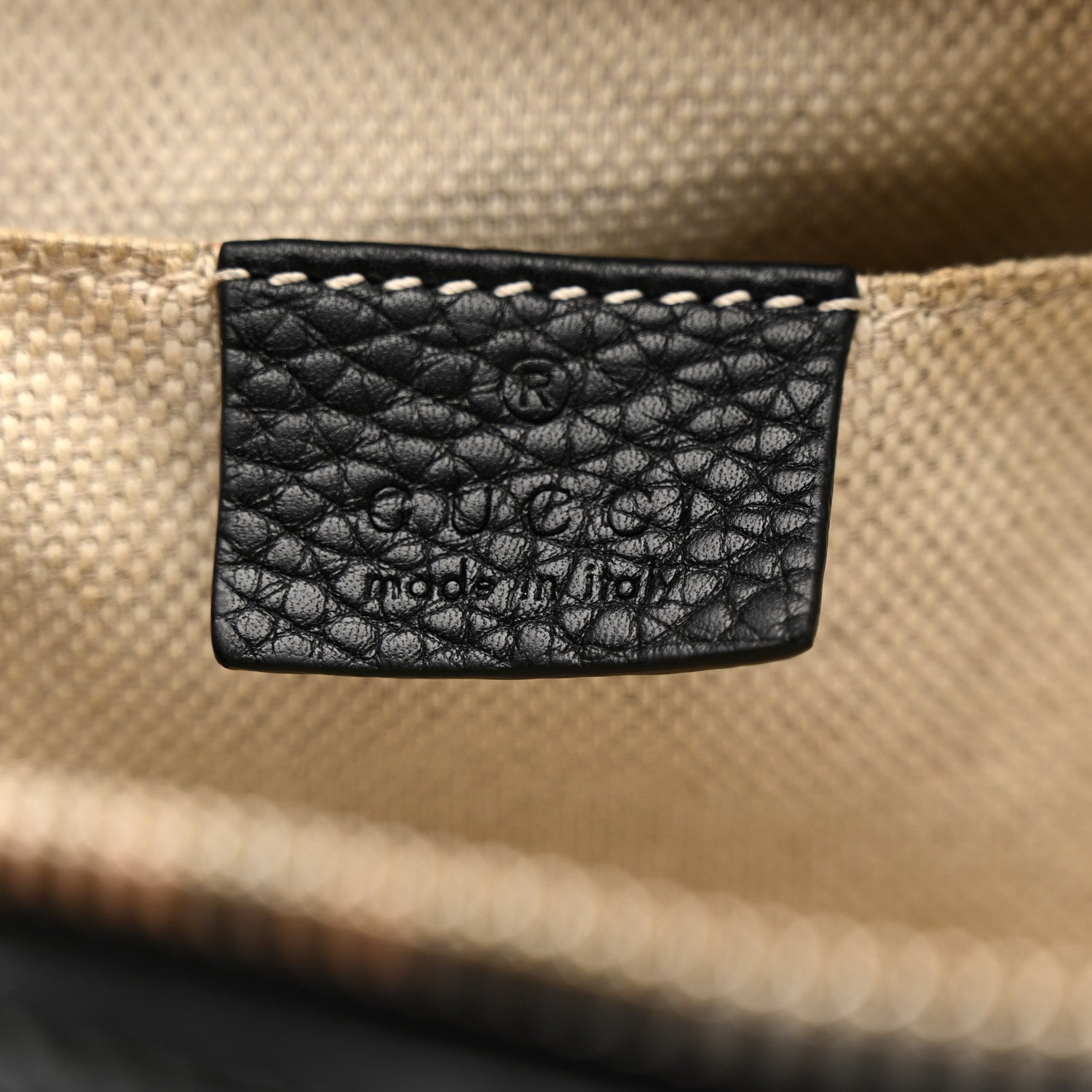 Gucci Pebbled Calfskin Small Soho Disco Bag Black 6 of 19
