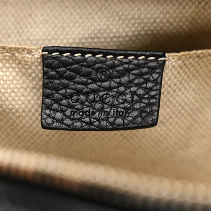 Gucci Pebbled Calfskin Small Soho Disco Bag Black 6 of 19