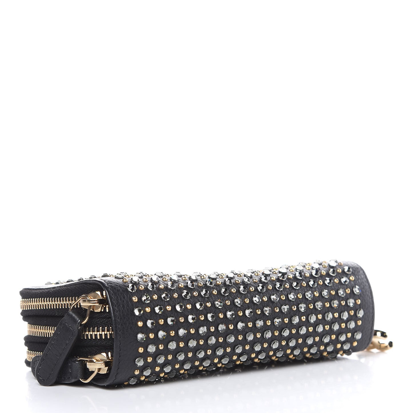 Bullskin Strass Studded Zip Around Phone Holder Black