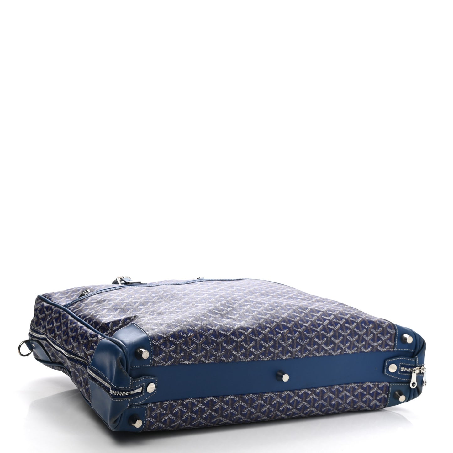 Goyardine Porte-Habits Garment Bag Blue