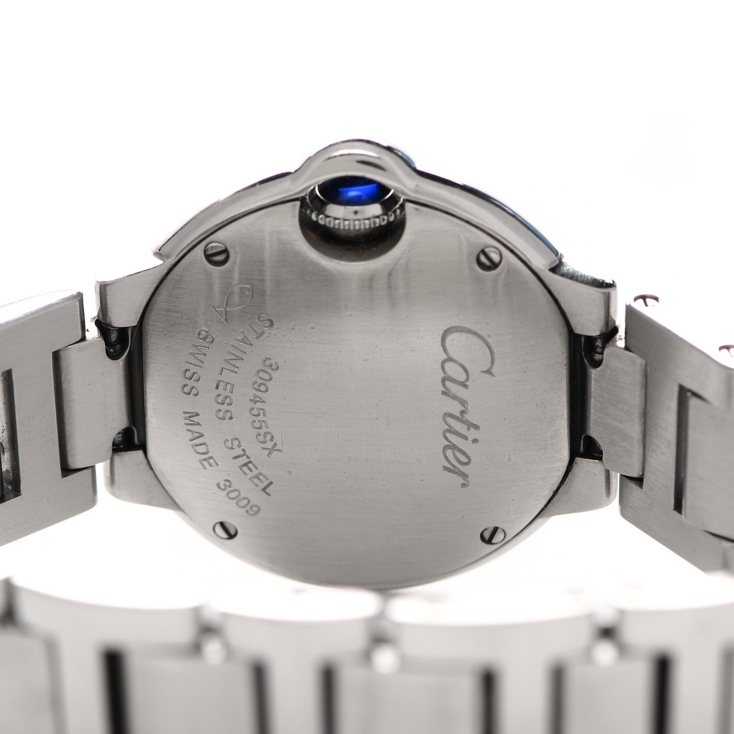 Cartier Stainless Steel 28mm Ballon Bleu De Cartier Quartz Watch 4 of 4