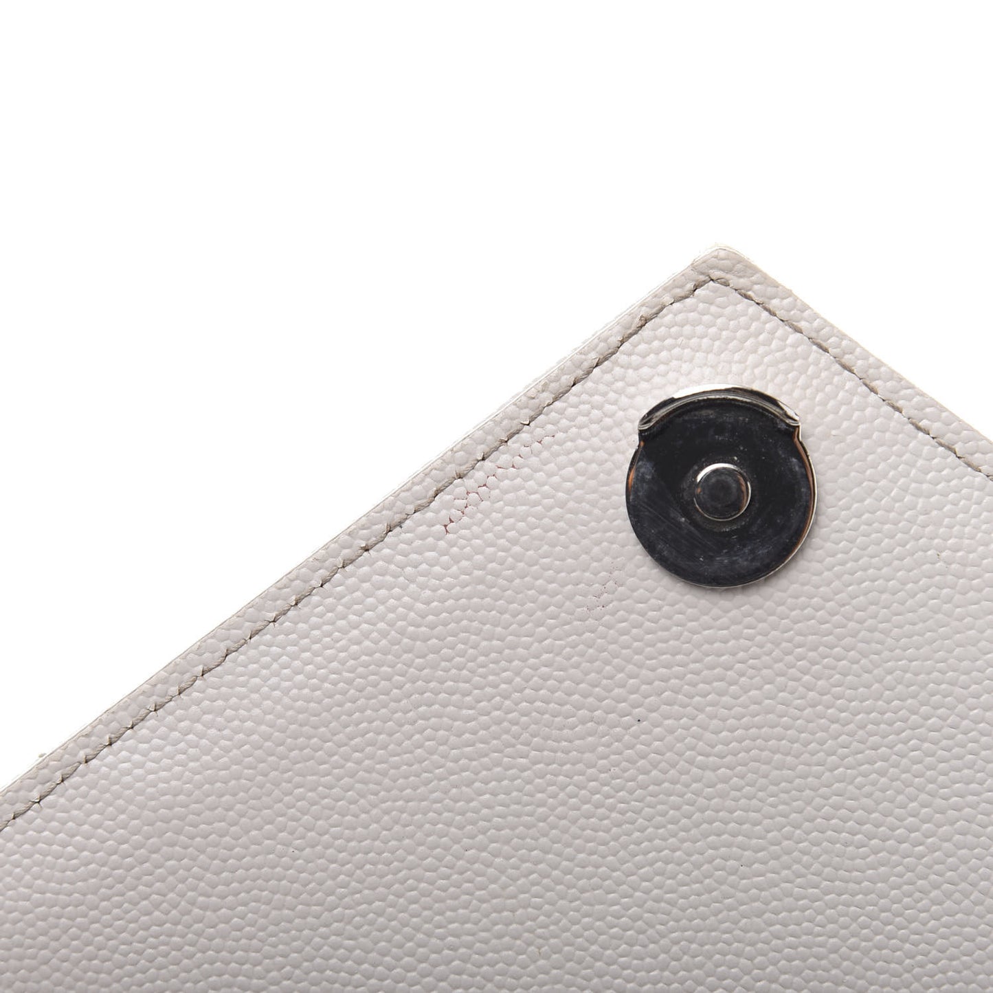 Grain De Poudre Textured Mixed Matelasse Medium Triquilt Monogram Satchel Porcellana