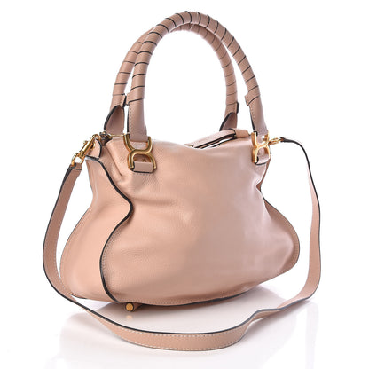 Chloe Calfskin Medium Marcie Satchel Blush Nude 3 of 10